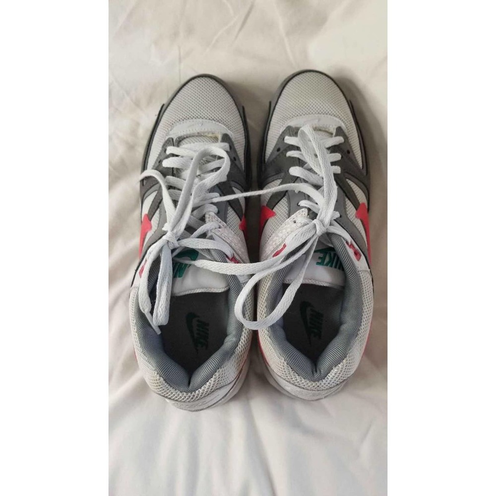 Nike Airmax Air Command Pure platinum Gym Red White Classic Tennis Shoe Size 8.5 - Picture 9 of 10